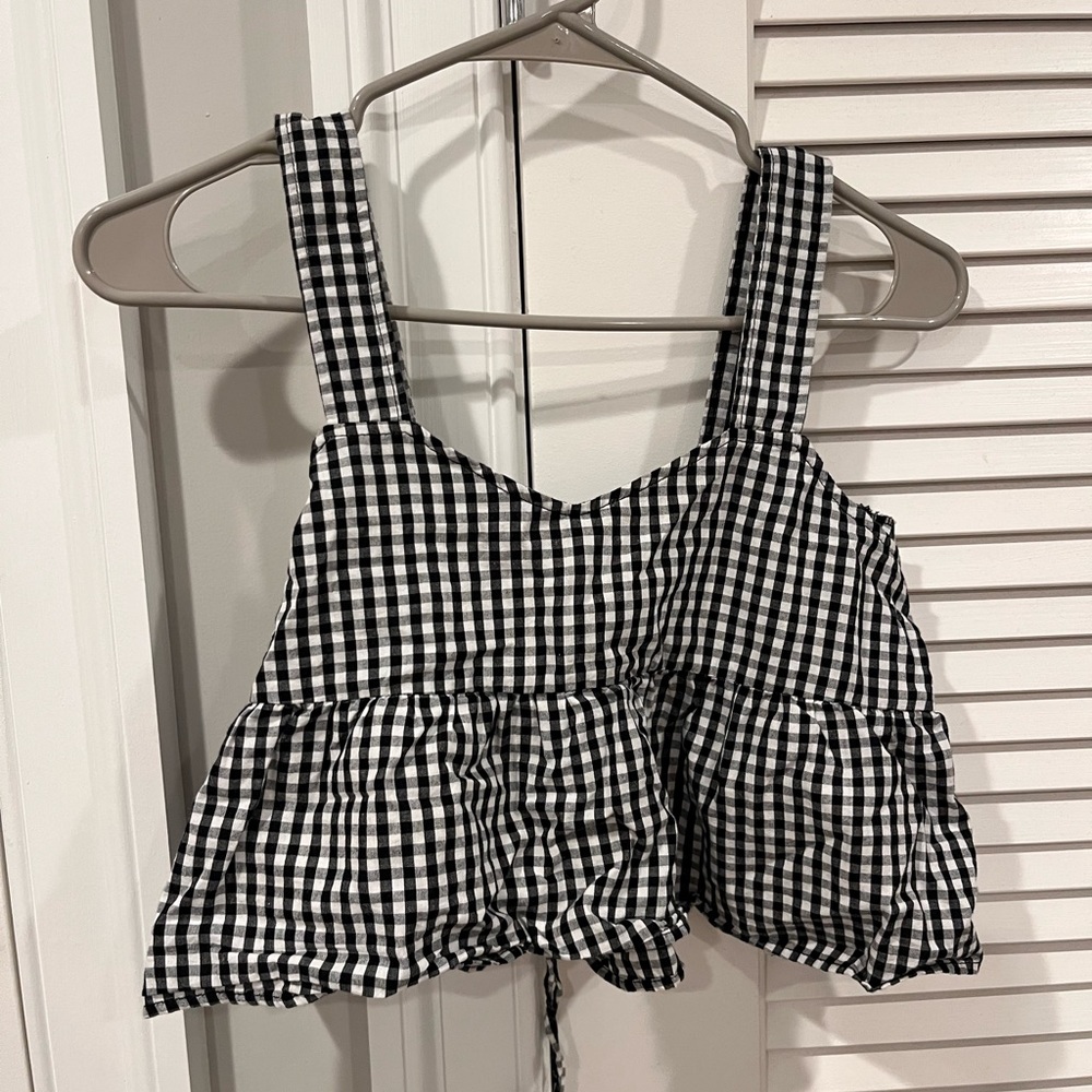 Checkered top - Picture 3 of 4